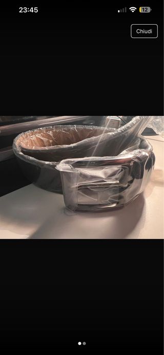 Cintura uomo pelle marrone fibbia argento