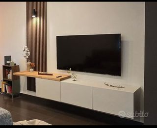 Parete attrezzata soggiorno