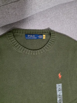 Jersey Polo Ralph Lauren Verde M Algodón
