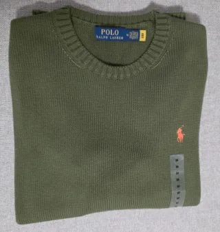 Jersey Polo Ralph Lauren Verde M Algodón