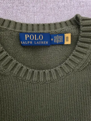 Jersey Polo Ralph Lauren Verde M Algodón