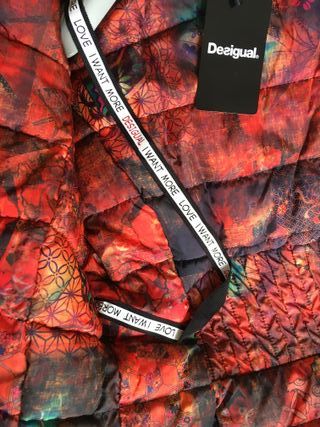 Desigual Cappotto Piumino Donna Nero