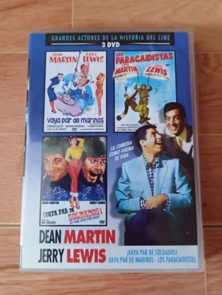 Pack 4 DVDs de: Dean Martin & Jerry Lewis (NUEVOS)