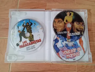 Pack 4 DVDs de: Dean Martin & Jerry Lewis (NUEVOS)
