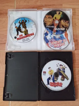 Pack 4 DVDs de: Dean Martin & Jerry Lewis (NUEVOS)