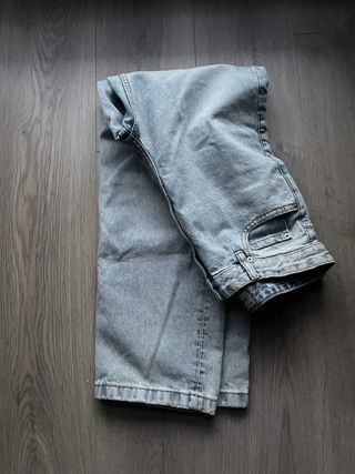 Pantalón Baggy Pull&Bear Azul
