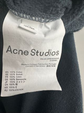 Sudadera Acne Studios Stockholm 1996 XL