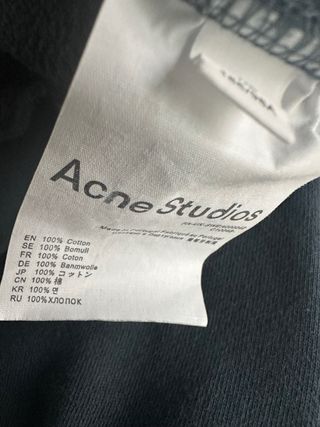 Sudadera Acne Studios Stockholm 1996 XL