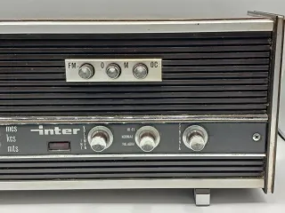 Radio INTER Euromodul 70 Marrón/Plata