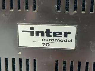 Radio INTER Euromodul 70 Marrón/Plata