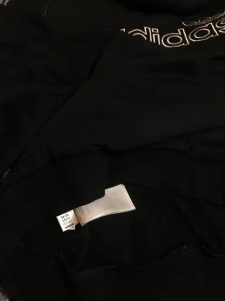 Felpa Adidas Uomo Nera Taglia L