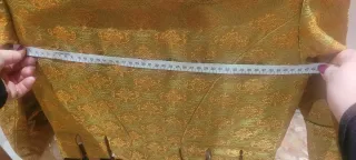 Traje de Fallera ALJOFAR Verde y Dorado