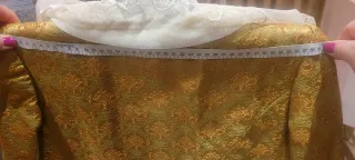 Traje de Fallera ALJOFAR Verde y Dorado