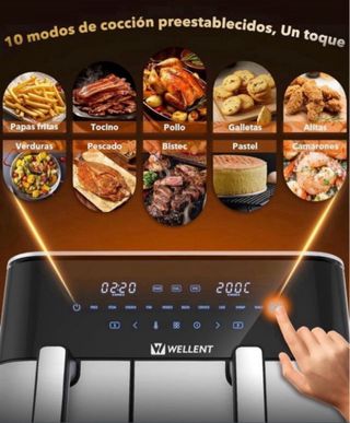 Freidora Aire Doble Cesta 2600W SIN ABRIR