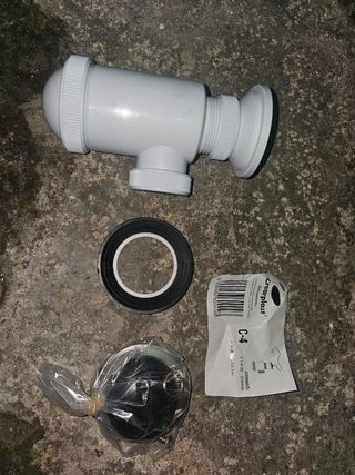 20 X Sifón Botella Crearplast 1 1/4 para Lavabo