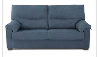 Sofá de 2 plazas azul
