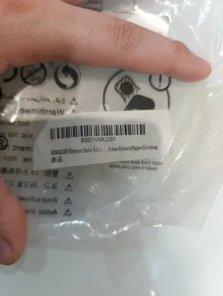 Conjunto ropa para muñeca