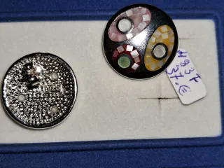 Pendientes Plata 925mls Multicolor