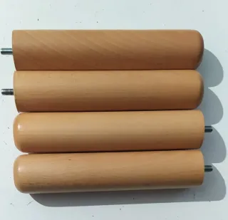 4 Patas para Somier Roscadas