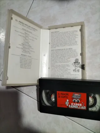 El Príncipe de Egipto VHS (Español)