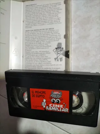 El Príncipe de Egipto VHS (Español)