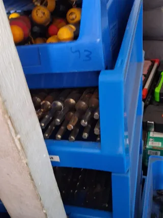 Lote de brocas para martillo