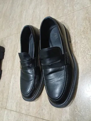 Zapatos ZARA Negros Talla 45