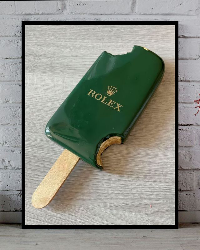 Cuadro con ilustracion Polo Rolex