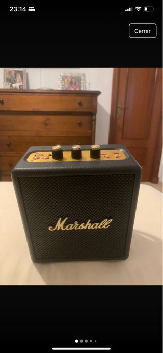 Altavoz Marshall Negro