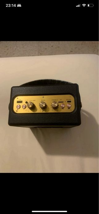 Altavoz Marshall Negro