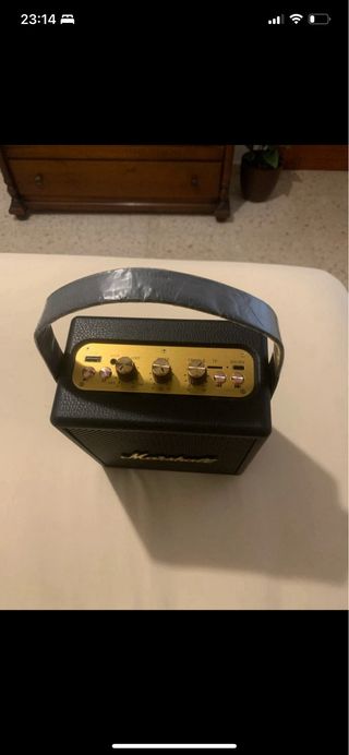 Altavoz Marshall Negro