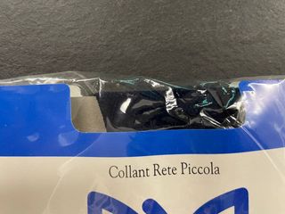 3 paia di calze a rete blu vintage Dansilar M/L