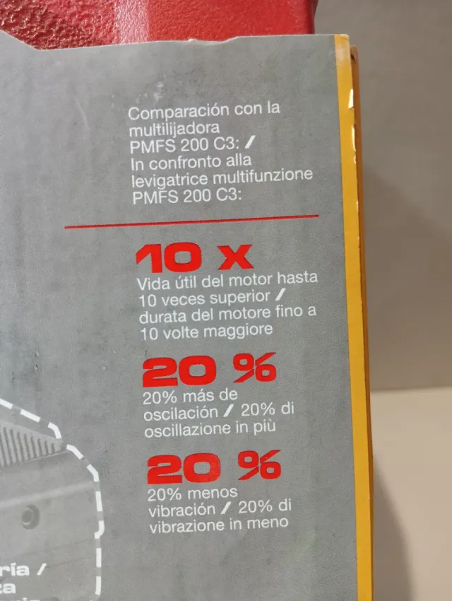 Lijadora Orbital Recargable PARKSIDE 20V