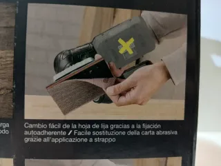 Lijadora Orbital Recargable PARKSIDE 20V