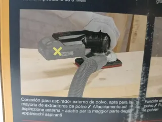 Lijadora Orbital Recargable PARKSIDE 20V