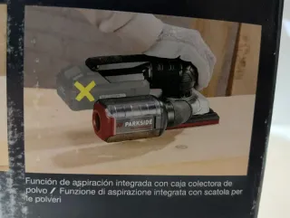 Lijadora Orbital Recargable PARKSIDE 20V