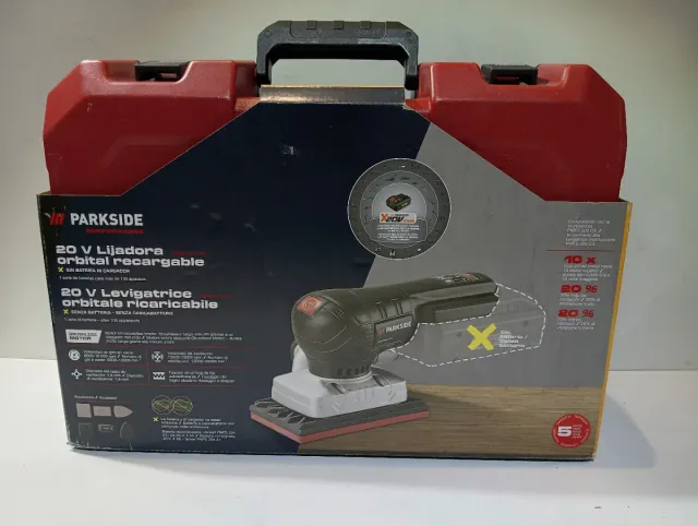 Lijadora Orbital Recargable PARKSIDE 20V