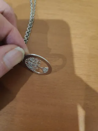 Colgante y Cadena Plata Árbol de la Vida