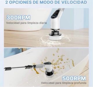 Cepillo Eléctrico Limpieza Extensible Nuevo