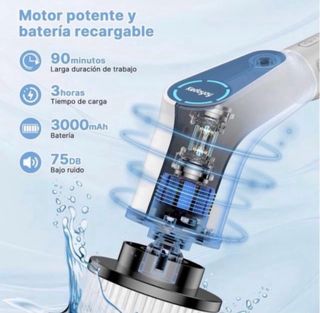 Cepillo Eléctrico Limpieza Extensible Nuevo