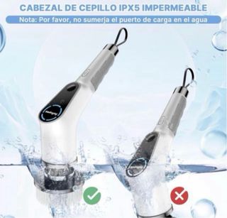 Cepillo Eléctrico Limpieza Extensible Nuevo
