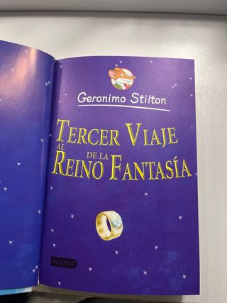 Tercer viaje al Reino de la Fantasía: ¡Libro co...