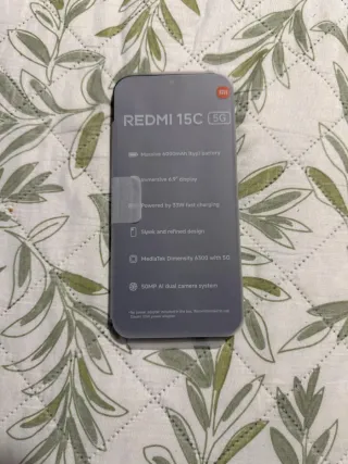 Xiaomi Redmi 15C 256GB Negro
