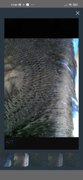 Mantón de Manila antiguo negro con flecos