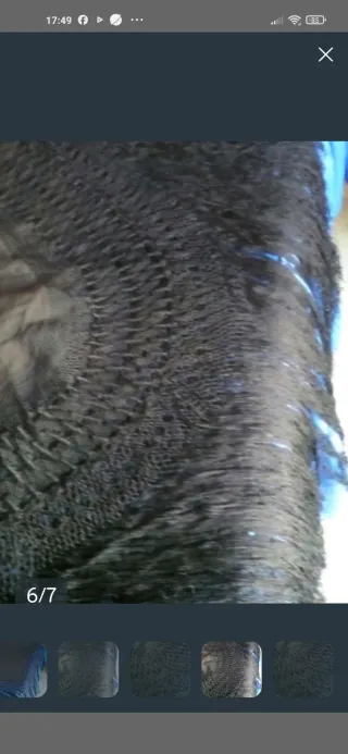 Mantón de Manila antiguo negro con flecos