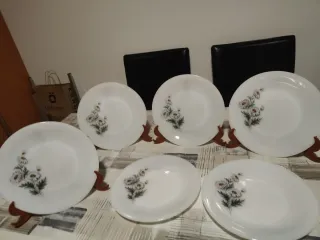 Plato Arcopal postre Margaritas