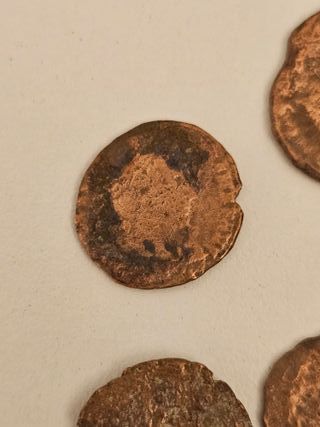 Lotto di monete romane in bronzo e rame