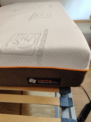 Cama articulada eléctrica + colchón 90 x 180