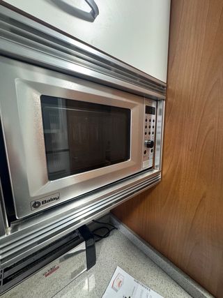 Microondas Balay Integrable Grill Acero Inox