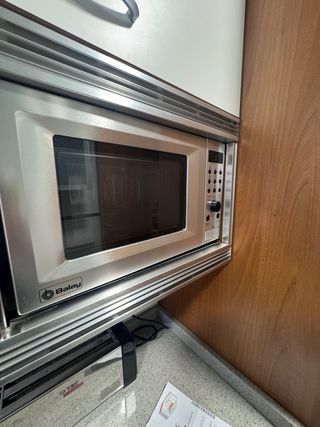 Microondas Balay Integrable Grill Acero Inox